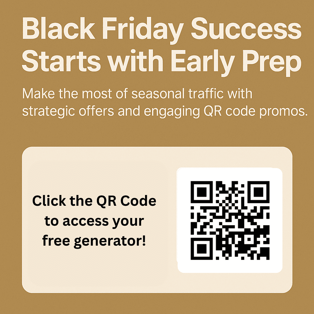 Biz Featured Image with QR Code Black Friday Success with QR Code